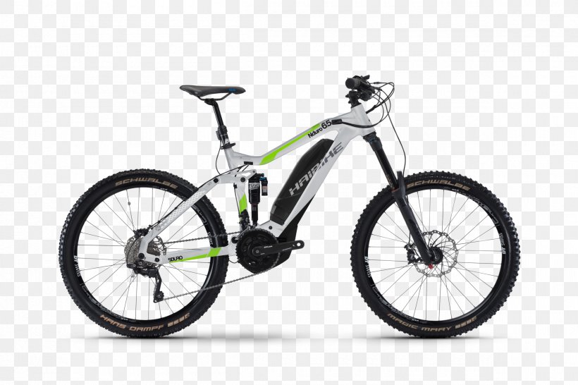Electric Bicycle Haibike SDURO HardSeven Mountain Bike, PNG, 2400x1600px, Electric Bicycle, Automotive Tire, Bicycle, Bicycle Accessory, Bicycle Drivetrain Part Download Free