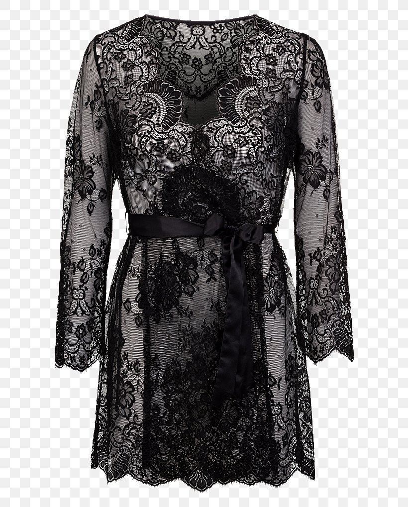 Little Black Dress Kimono Sleeve Lace, PNG, 800x1019px, Watercolor, Cartoon, Flower, Frame, Heart Download Free
