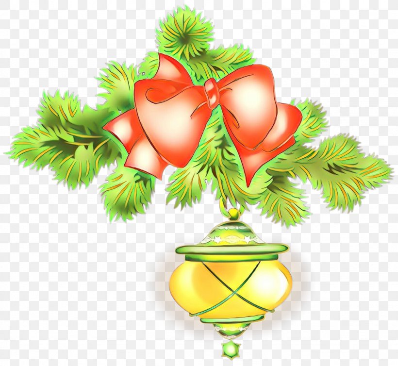 Christmas Decoration, PNG, 1024x942px, Cartoon, Christmas Decoration, Fir, Pine Family, Plant Download Free