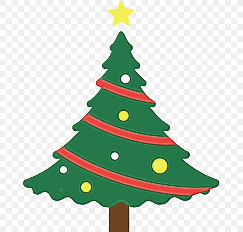 Christmas Tree, PNG, 663x780px, Watercolor, Christmas, Christmas Decoration, Christmas Ornament, Christmas Tree Download Free
