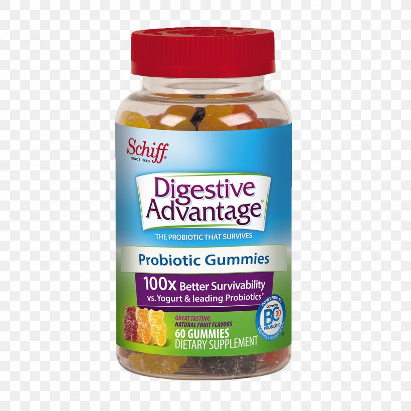 Gummi Candy Probiotic Human Digestive System Digestion Dietary Supplement, PNG, 1500x1500px, Gummi Candy, Bacteria, Capsule, Dietary Supplement, Digestion Download Free