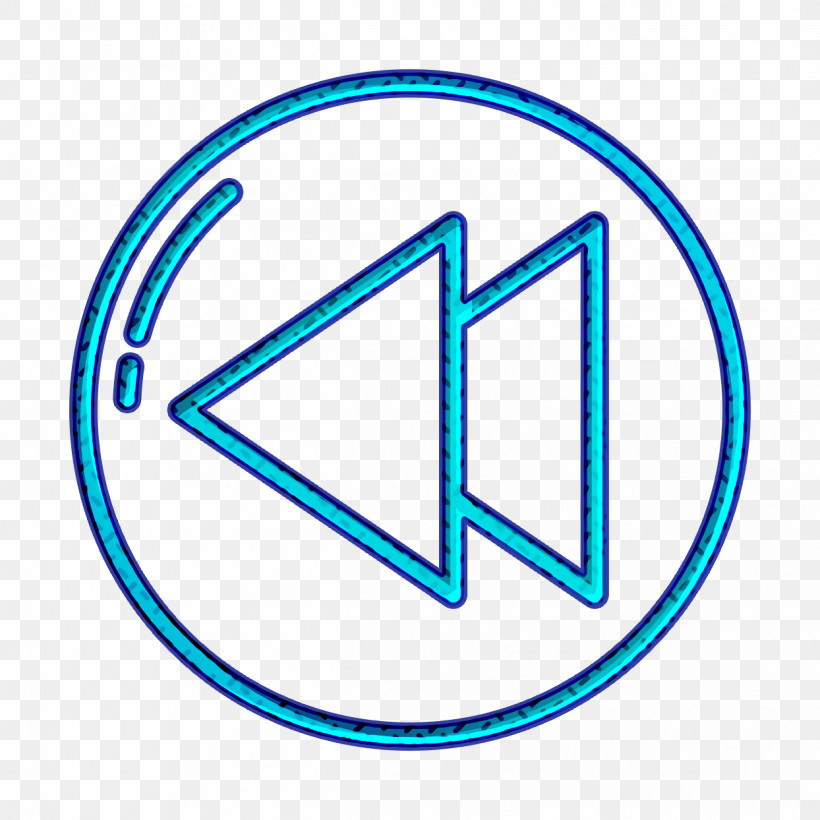 Backward Icon UI Icon, PNG, 1244x1244px, Backward Icon, Electric Blue, Line, Logo, Symbol Download Free