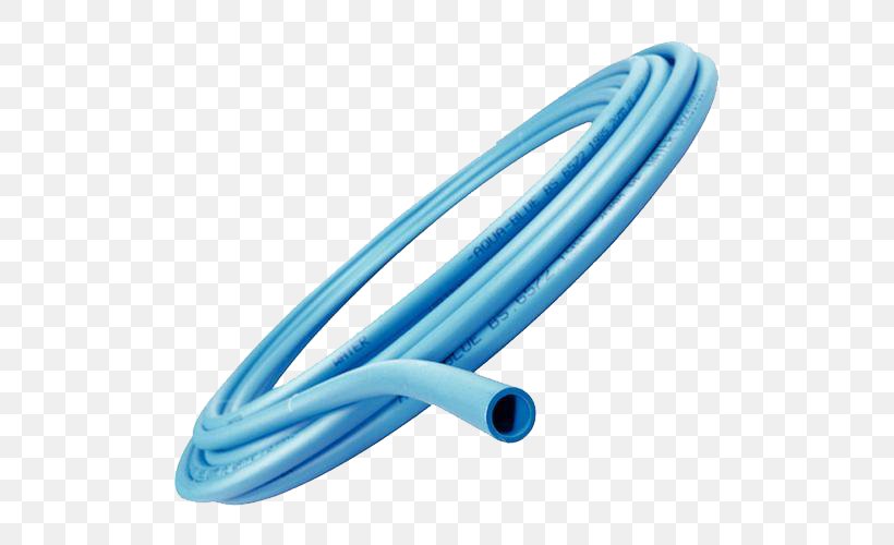 Plastic Pipework Piping And Plumbing Fitting Medium-density Polyethylene, PNG, 500x500px, Pipe, Drinking Water, Electric Blue, Hardware, Industry Download Free