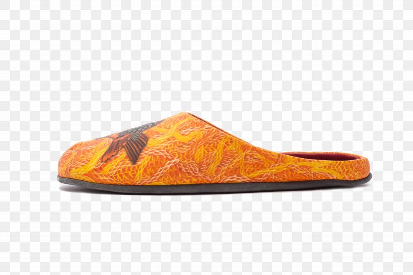 Slipper Shoe, PNG, 4952x3301px, Slipper, Footwear, Orange, Outdoor Shoe, Shoe Download Free