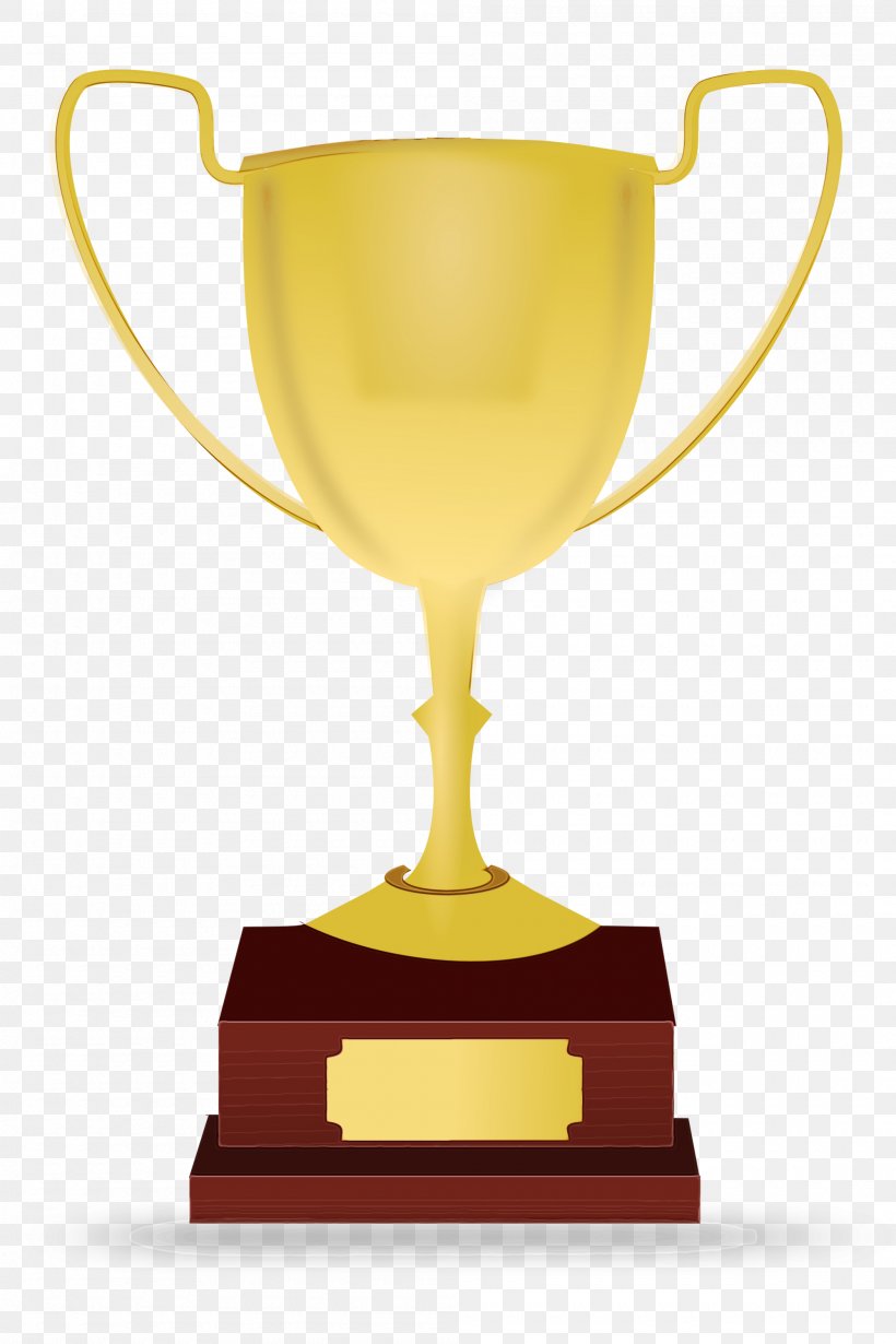 Trophy, PNG, 2000x3000px, Watercolor, Award, Beer Glass, Drinkware, Glass Download Free