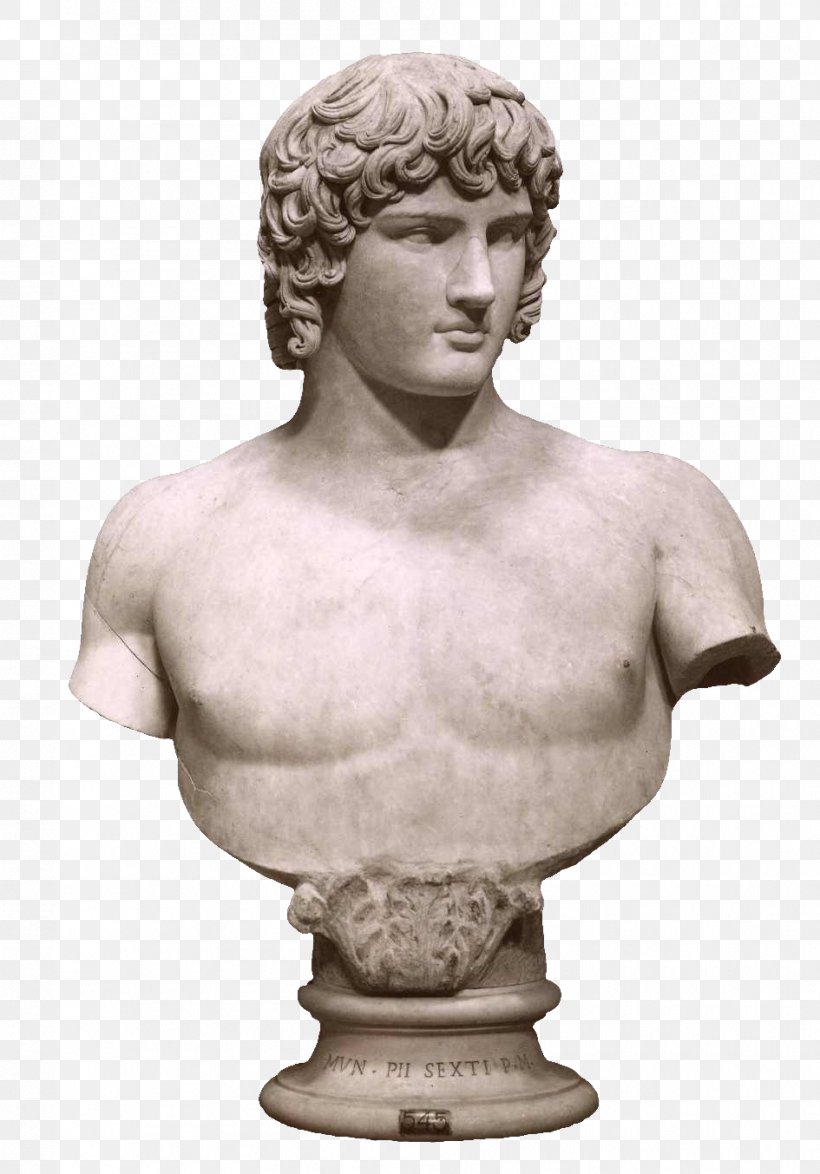 Antinous Vatican Museums Pio-Clementino Museum Hermes Bust, PNG, 945x1353px, Antinous, Ancient Greek Sculpture, Art, Artifact, Bust Download Free