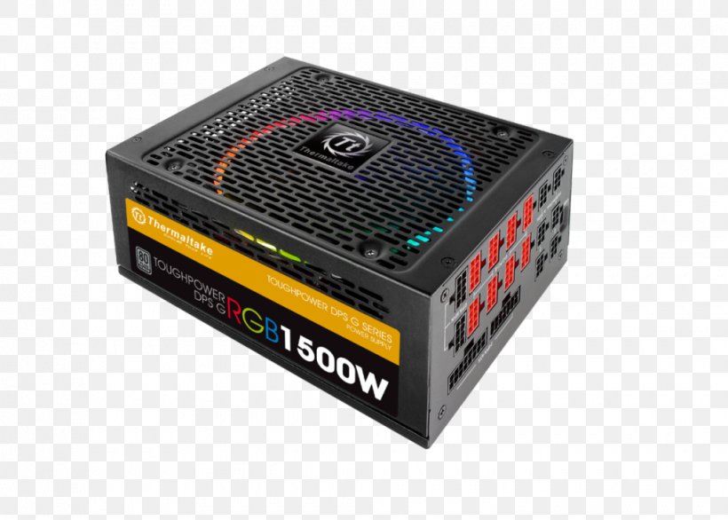 Power Supply Unit Toughpower DPS G 1050W Gold P/N: PS-TPG-1050DPCG-G Toughpower DPS G RGB 1500W PS-TPG-1500DPCTXX-T Thermaltake RGB Color Model, PNG, 1020x730px, 8bit Color, 80 Plus, Power Supply Unit, Computer Component, Computer System Cooling Parts Download Free