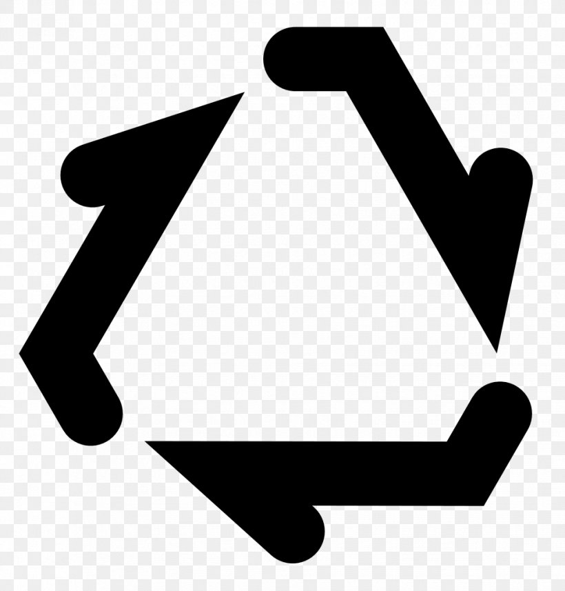 Recycling Symbol High-density Polyethylene Resin Identification Code Recycling Codes, PNG, 979x1024px, Recycling Symbol, Black And White, Brand, Green Dot, Highdensity Polyethylene Download Free