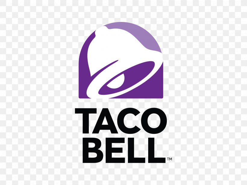 Taco Bell Logo Product Design Wolverine, PNG, 2000x1500px, Taco, Area, Brand, Logo, Purple Download Free