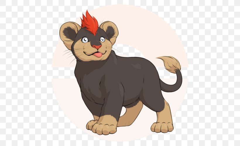 Lion Cat Bear Clip Art, PNG, 500x500px, Watercolor, Cartoon, Flower, Frame, Heart Download Free