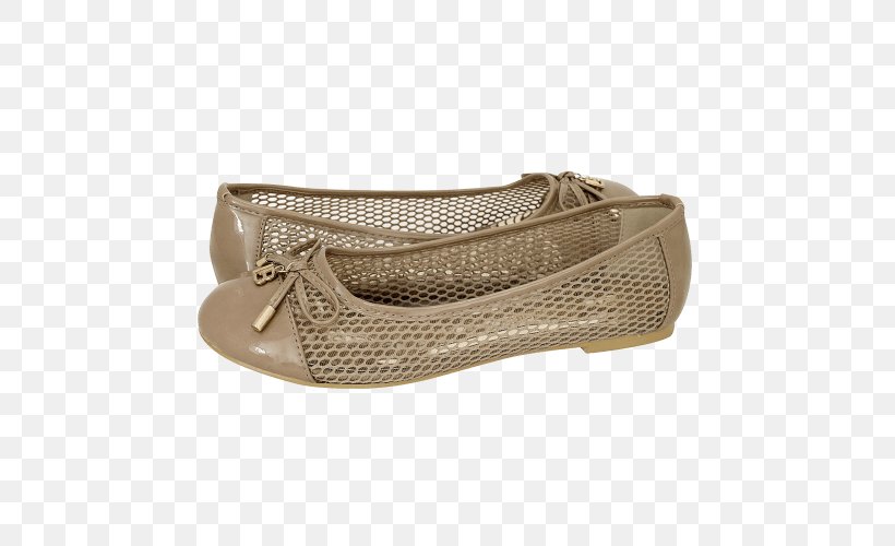 Ballet Flat Shoe Clothing Footwear Flip-flops, PNG, 500x500px, Ballet Flat, Beige, Brown, Clothing, Fashion Download Free