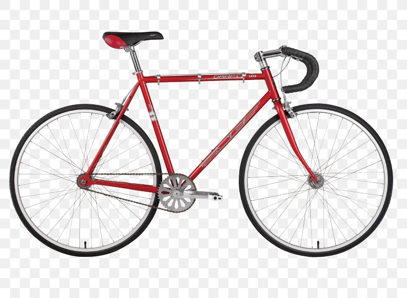 Fixed-gear Bicycle Single-speed Bicycle Track Bicycle Cycling, PNG, 800x600px, Bicycle, Bicycle Accessory, Bicycle Drivetrain Part, Bicycle Fork, Bicycle Frame Download Free