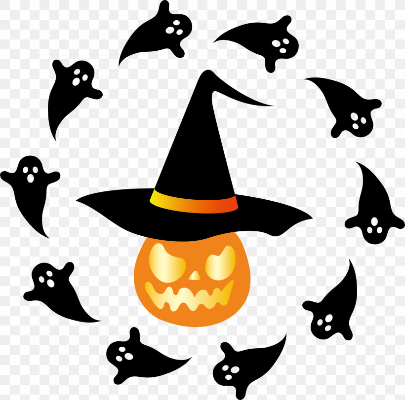 Halloween, PNG, 3000x2970px, Halloween, Beak, Biology, Geometry, Line Download Free