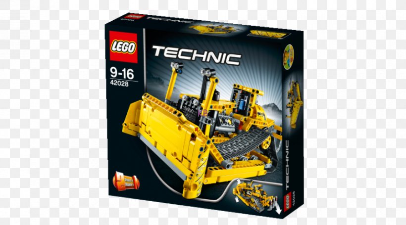 Lego Technic Toy The Lego Group K'Nex, PNG, 900x500px, Lego, Allegro, Brand, Bulldozer, Lego Group Download Free