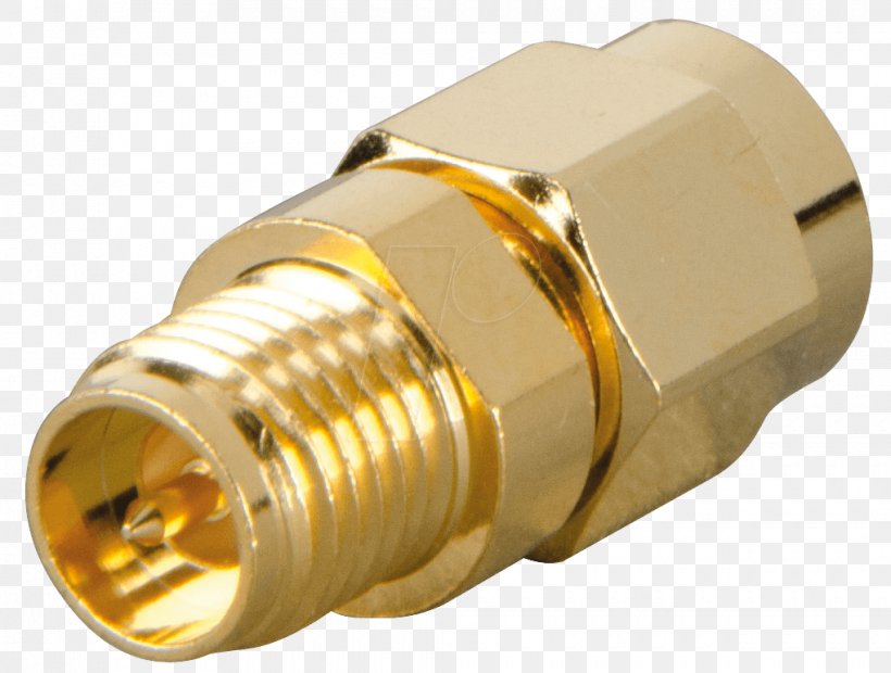SMA Connector RP-SMA 01504 Electrical Connector Multirotor, PNG, 1020x772px, Sma Connector, Adapter, Aerials, Brass, Electrical Connector Download Free