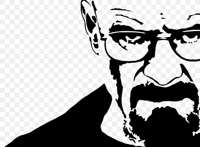 Walter White Decal Sticker Breaking Bad, PNG, 1286x947px, Walter White, Art, Black, Black And White, Breaking Bad Download Free