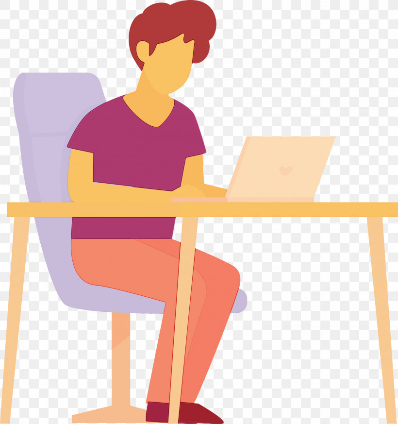 Human Body Sitting Leg Cartoon, PNG, 2816x3000px, Work, Cartoon, Chair, Computer, Human Body Download Free