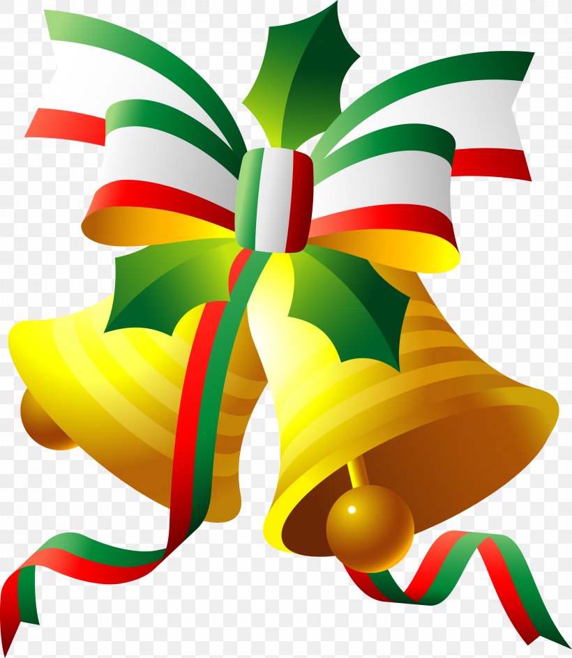 Christmas Santa Claus Clip Art, PNG, 3113x3587px, Christmas, Artwork, Bell, Flower, Flowering Plant Download Free