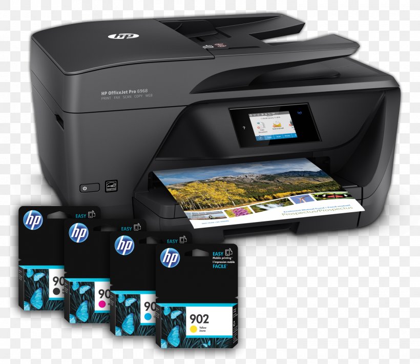 Hewlett-Packard Officejet Multi-function Printer Printing, PNG, 1500x1300px, Hewlettpackard, Automatic Document Feeder, Electronic Device, Electronics, Fax Download Free