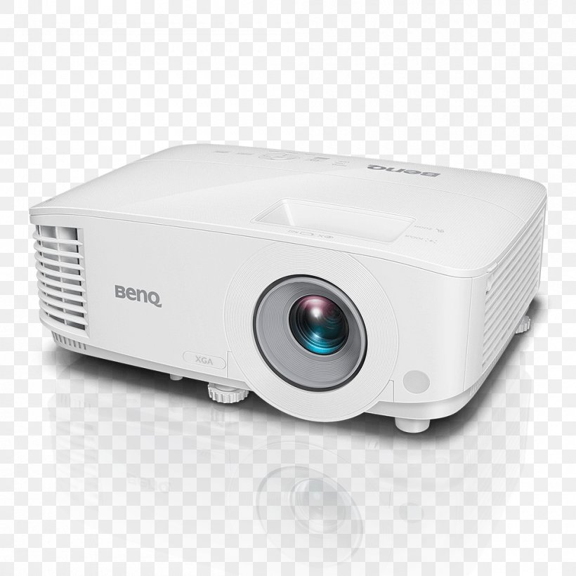 Multimedia Projectors BenQ Digital Light Processing Super Video Graphics Array, PNG, 1000x1000px, Multimedia Projectors, Benq, Benq Mh606, Brightness, Conference Centre Download Free