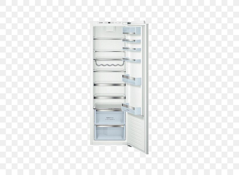Refrigerator Robert Bosch GmbH Larder Bosch KIR81AF30G Built In Fridge Home Appliance, PNG, 600x600px, Refrigerator, Autodefrost, Business, Dishwasher, Drawer Download Free