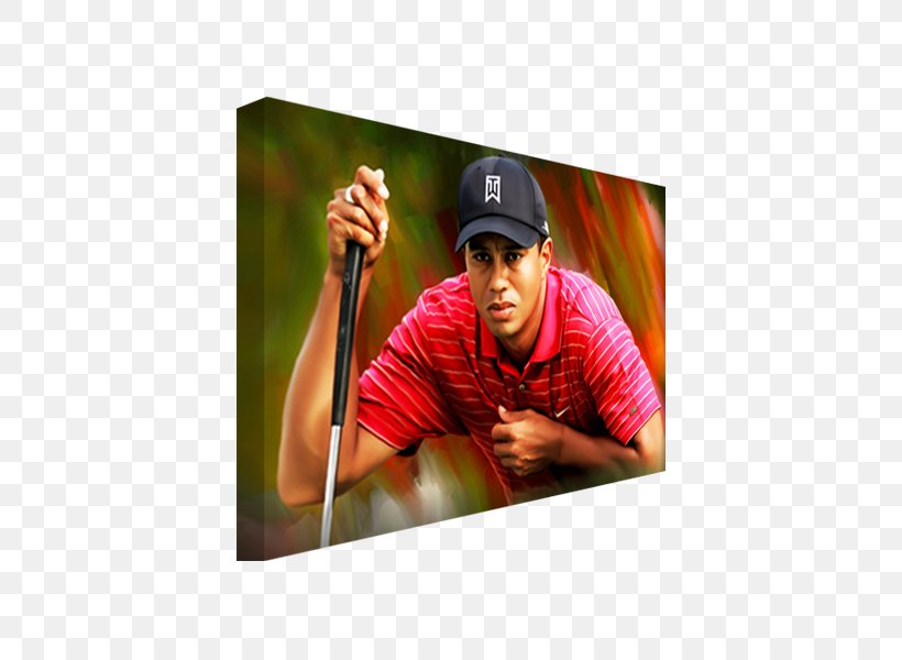 Tiger Woods PGA TOUR Canvas Golf Gallery Wrap, PNG, 600x600px, Tiger Woods, Art, Baseball Equipment, Canvas, Craft Download Free