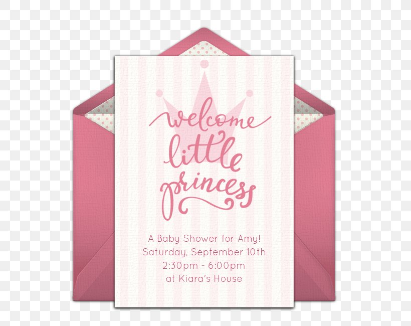 Baby Shower Wedding Invitation Party Princess Infant, PNG, 650x650px, Baby Shower, Brand, Infant, Magenta, Party Download Free