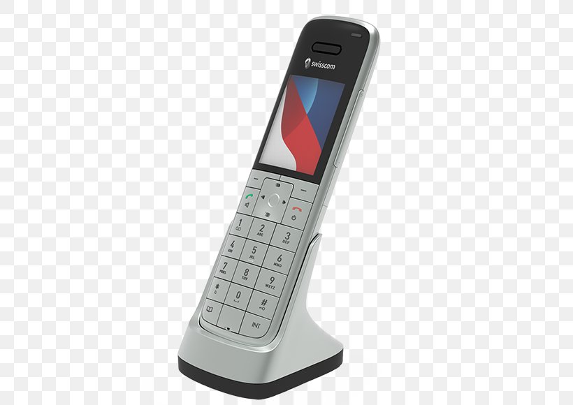 Feature Phone Swisscom Telephone VoIP Phone Cellular Network, PNG, 580x580px, Feature Phone, Cellular Network, Communication Device, Electronic Device, Electronics Download Free