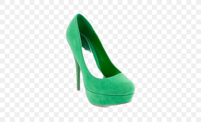 Green Suede Shoe, PNG, 500x500px, Green, Basic Pump, Footwear, High Heeled Footwear, Outdoor Shoe Download Free