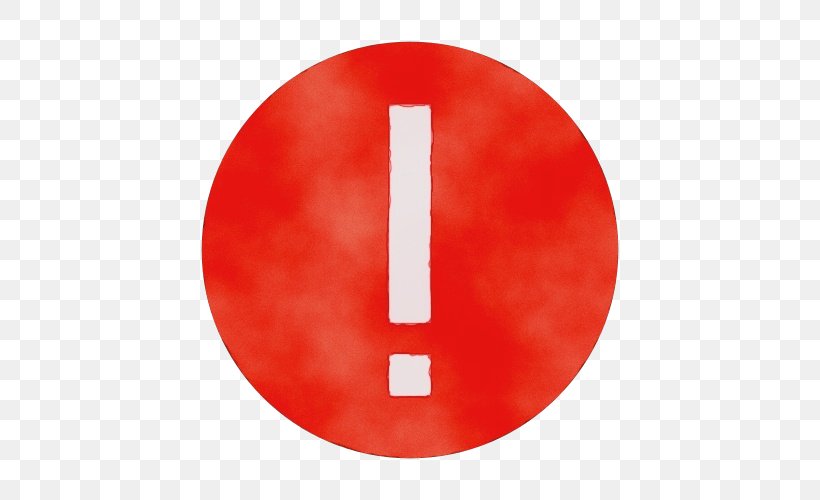 Red Circle Material Property Sign, PNG, 500x500px, Watercolor, Material Property, Paint, Red, Sign Download Free