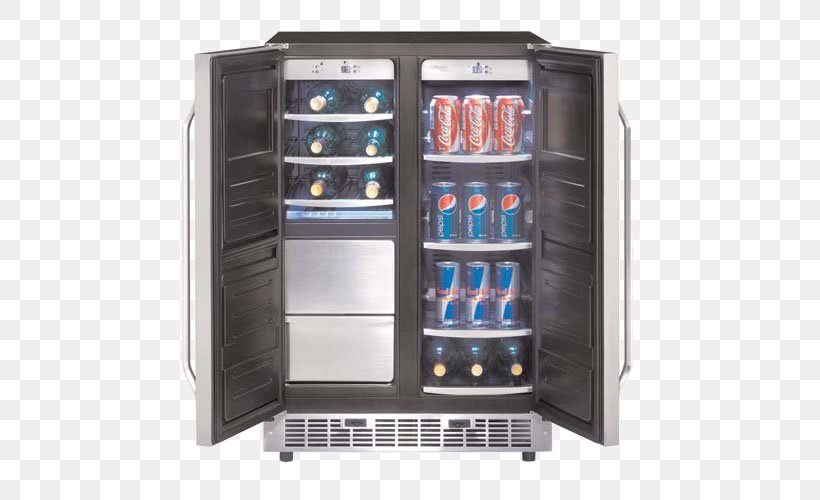 Refrigerator Wine Cooler Drink, PNG, 500x500px, Refrigerator, Bottle, Cooler, Cubic Foot, Drink Download Free
