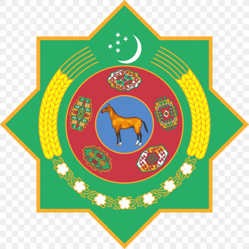 Emblem Of Turkmenistan Turkmen Soviet Socialist Republic President Of Turkmenistan Coat Of Arms, PNG, 1062x1062px, Turkmenistan, Area, Coat Of Arms, Emblem Of Turkmenistan, Flag Of Turkmenistan Download Free