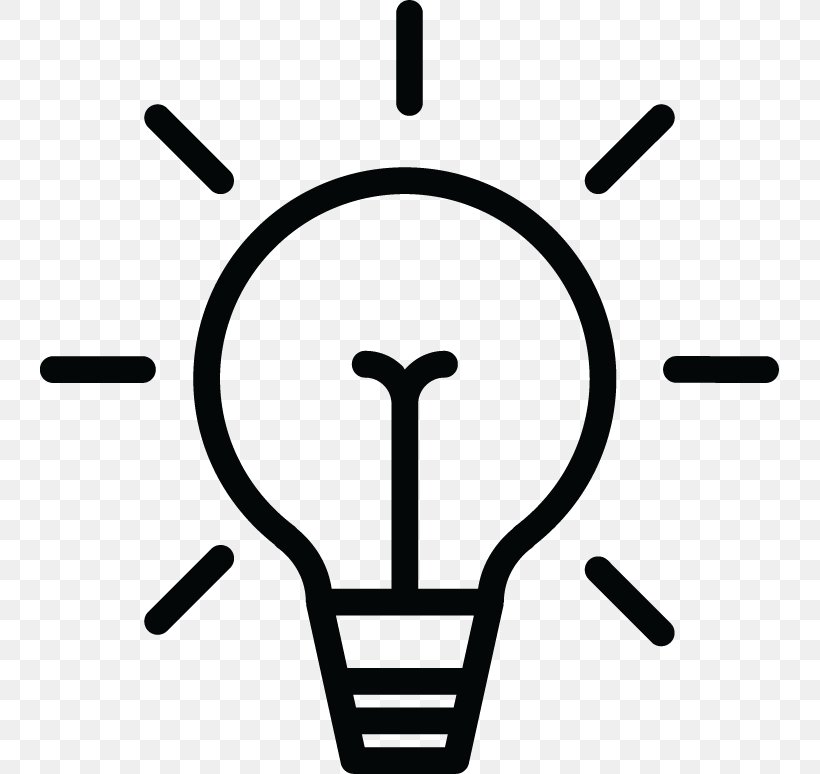 Incandescent Light Bulb Lamp, PNG, 739x774px, Light, Black And White, Incandescent Light Bulb, Lamp, Lighting Download Free