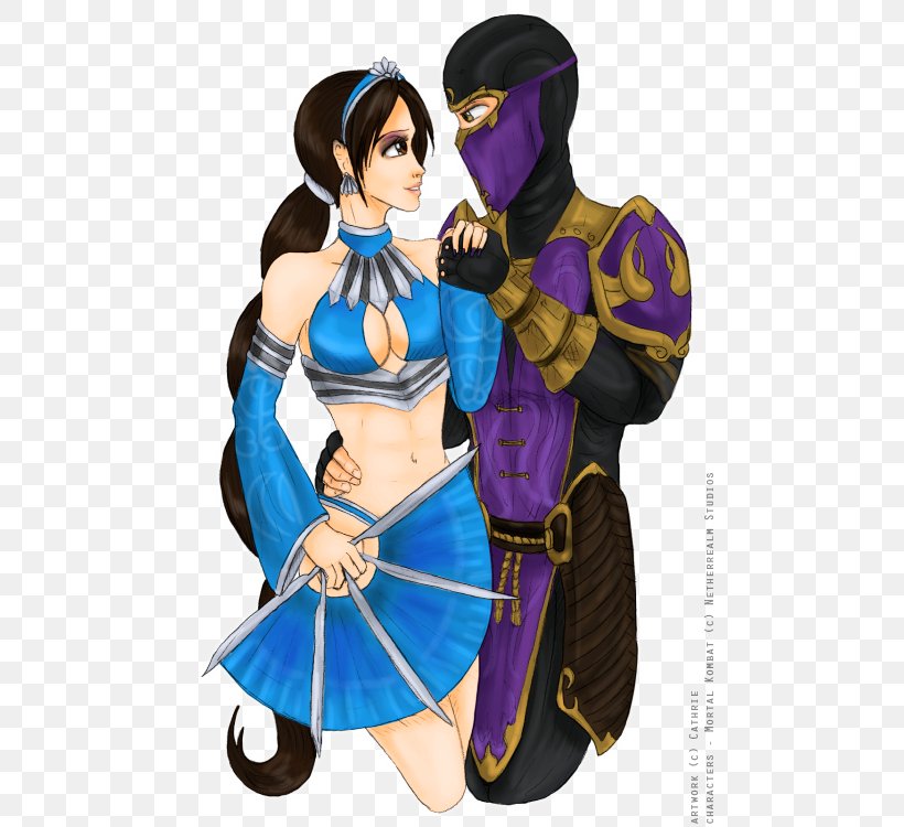 Mortal Kombat: Armageddon Kitana Scorpion Sub-Zero, PNG, 485x750px, Watercolor, Cartoon, Flower, Frame, Heart Download Free