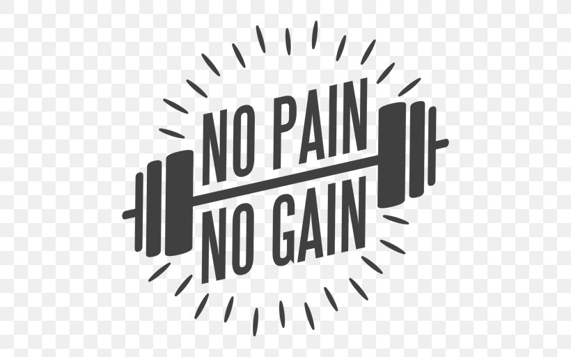 No Pain, No Gain Logo Translation, PNG, 512x512px, No Pain No Gain, Brand, Fibromyalgia, Logo, Pain Download Free