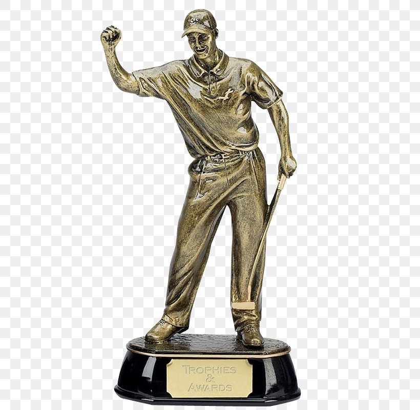 Trophy Golf Award Gold Medal, PNG, 800x800px, Trophy, Award, Ball, Bronze, Bronze Sculpture Download Free