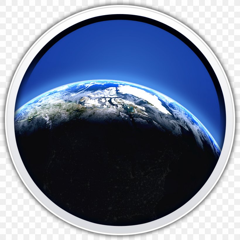 MacOS Macintosh Operating Systems App Store, PNG, 1024x1024px, Macos, App Store, Atmosphere, Clock, Earth Download Free