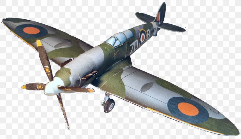 Supermarine Spitfire Paper Model Airplane Aircraft, PNG, 1213x700px, Supermarine Spitfire, Air Force, Aircraft, Aircraft Engine, Airplane Download Free