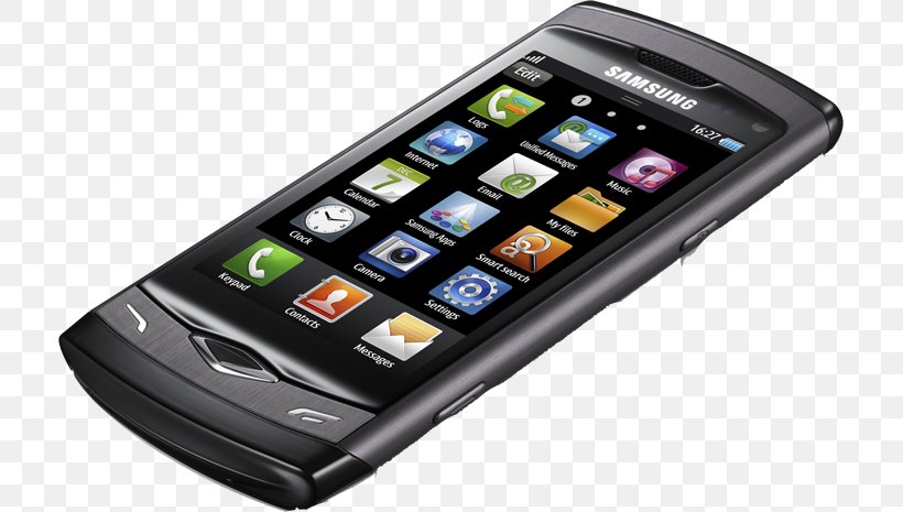 Samsung Wave S8500 Samsung Wave II S8530 Samsung Galaxy Y Bada, PNG, 713x465px, Samsung Wave S8500, Bada, Cellular Network, Communication Device, Electronic Device Download Free