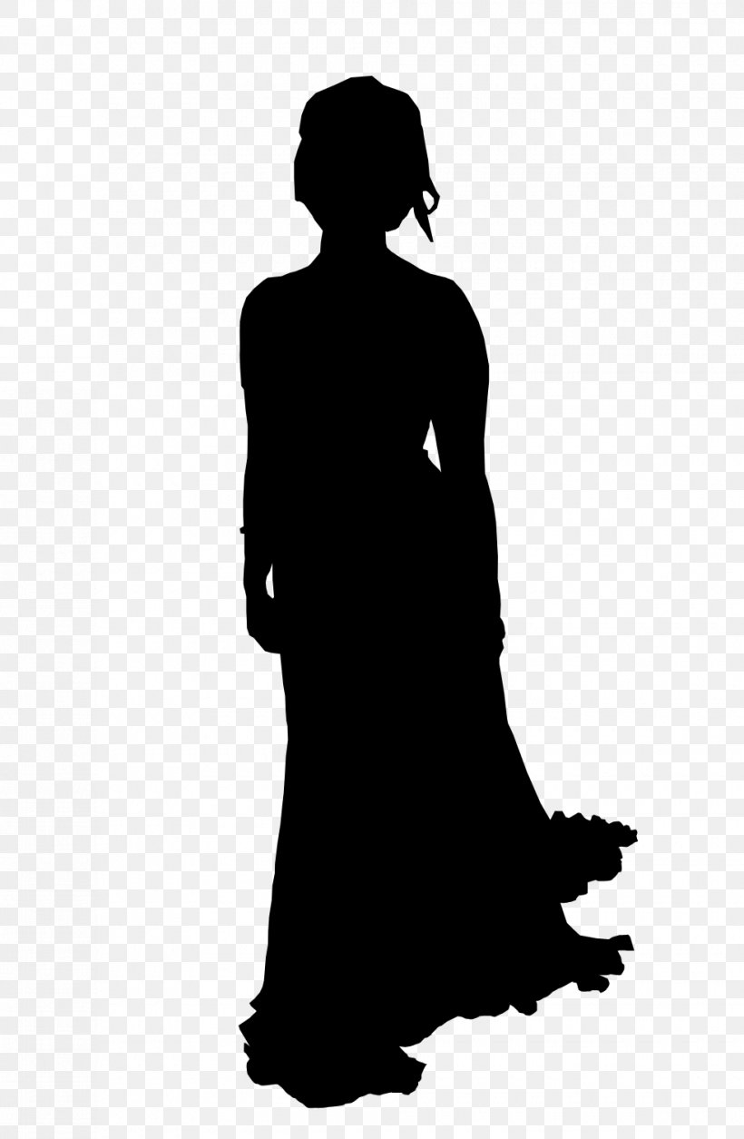 Shoulder Dress Silhouette Black M, PNG, 980x1500px, Shoulder, Black, Black Hair, Black M, Blackandwhite Download Free