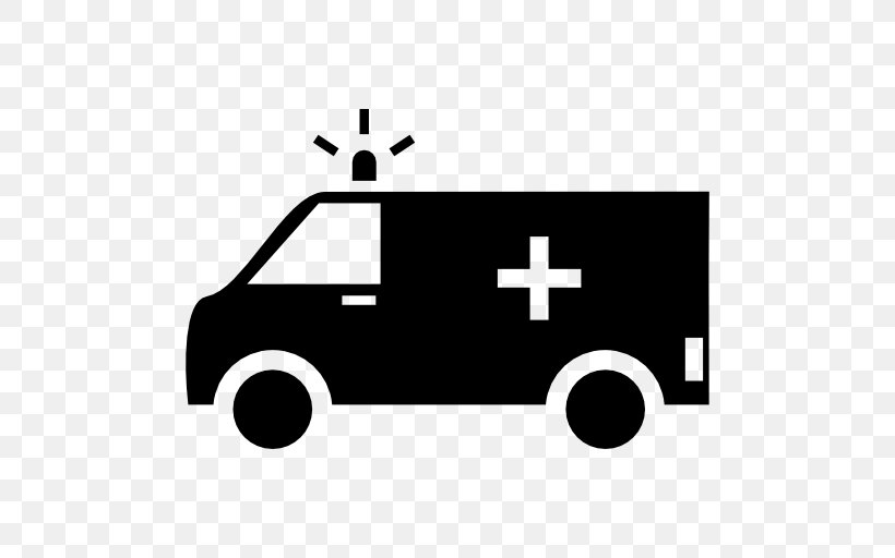 Ambulance Siren, PNG, 512x512px, Ambulance, Area, Black, Black And White, Brand Download Free