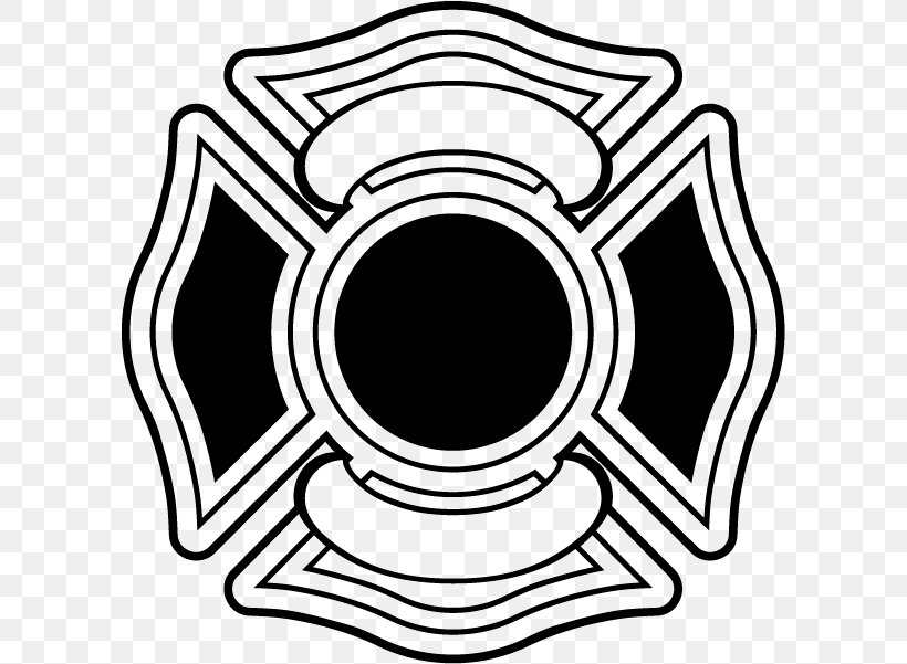 Maltese Cross Malta Maltese Dog Firefighter Clip Art, PNG, 600x601px, Maltese Cross, Area, Artwork, Black, Black And White Download Free