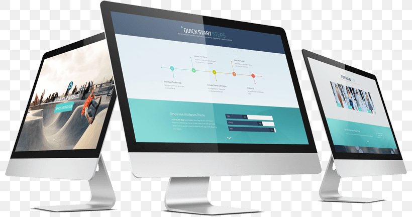 Responsive Web Design WordPress Theme Website, PNG, 800x432px, Responsive Web Design, Brand, Business, Computer Monitor, Computer Monitor Accessory Download Free