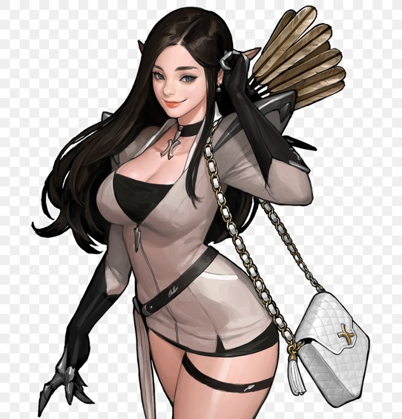 Universe Black Desert Online Character Game Illustrator, PNG, 960x1000px, Watercolor, Cartoon, Flower, Frame, Heart Download Free