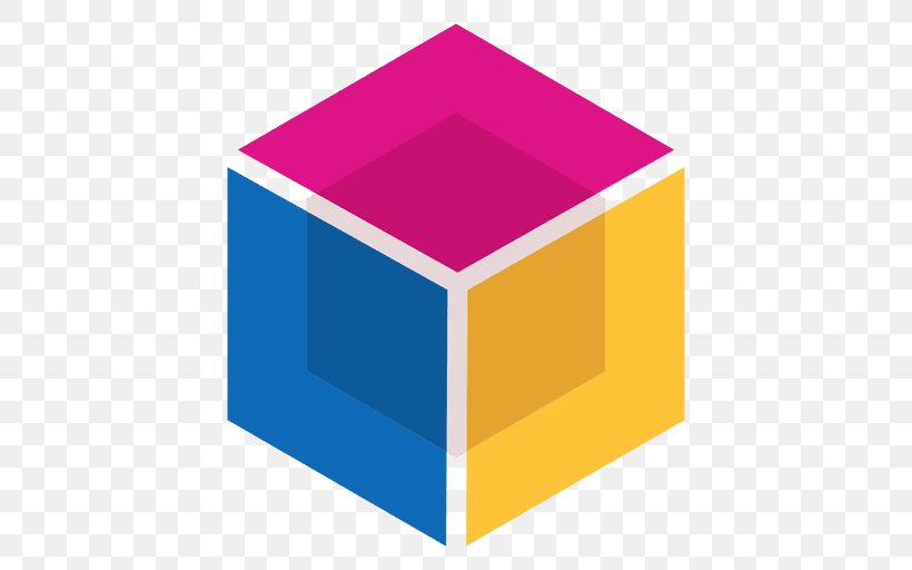 Vector Graphics Cube Image Illustration, PNG, 512x512px, Cube, Electric Blue, Geometry, Logo, Magenta Download Free