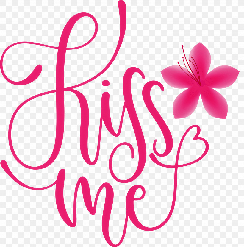 Kiss Me Valentines Day Valentine, PNG, 2961x3000px, Kiss Me, Biology, Cut Flowers, Floral Design, Flower Download Free