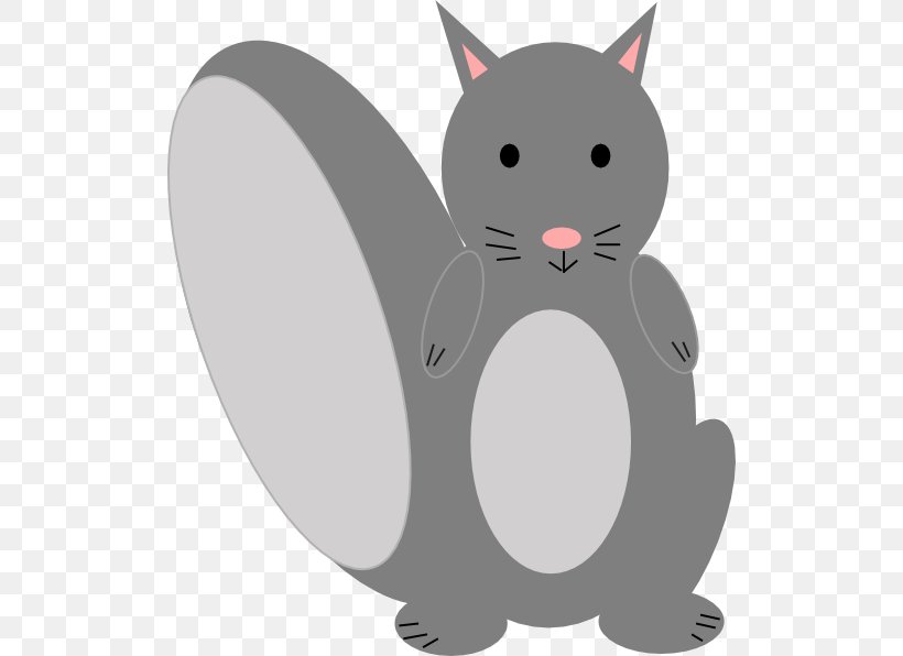 Eastern Gray Squirrel Clip Art, PNG, 516x596px, Squirrel, Black Squirrel, Carnivoran, Cartoon, Cat Download Free