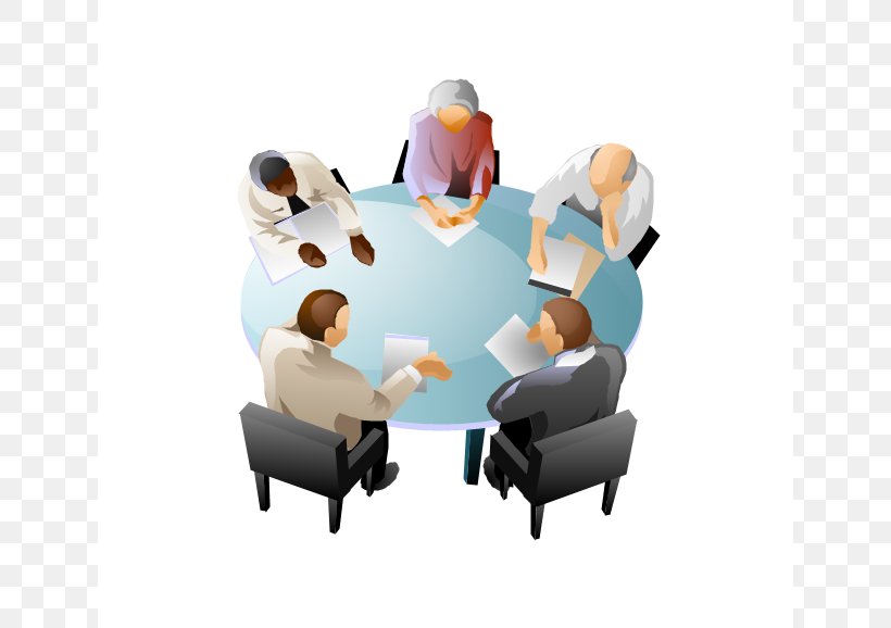 Meeting Businessperson Clip Art, PNG, 640x578px, Meeting, Business, Businessperson, Chair, Collaboration Download Free