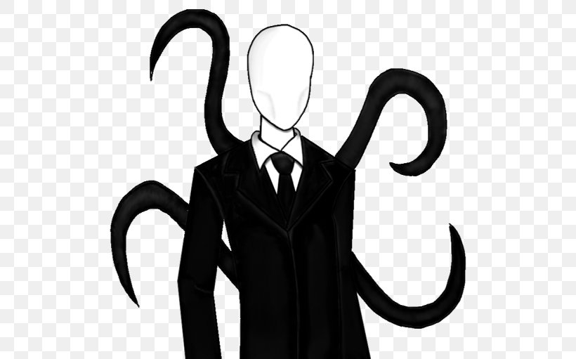 Slender: The Eight Pages Slenderman Creepypasta, PNG, 512x511px, Slender The Eight Pages, Art, Black And White, Creepypasta, Fictional Character Download Free