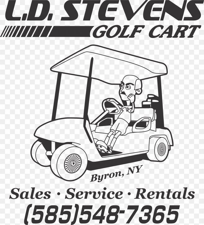 Stevens Golf Cart Services Golf Buggies, PNG, 2616x2892px, Car, Area, Automotive Design, Black And White, Brand Download Free